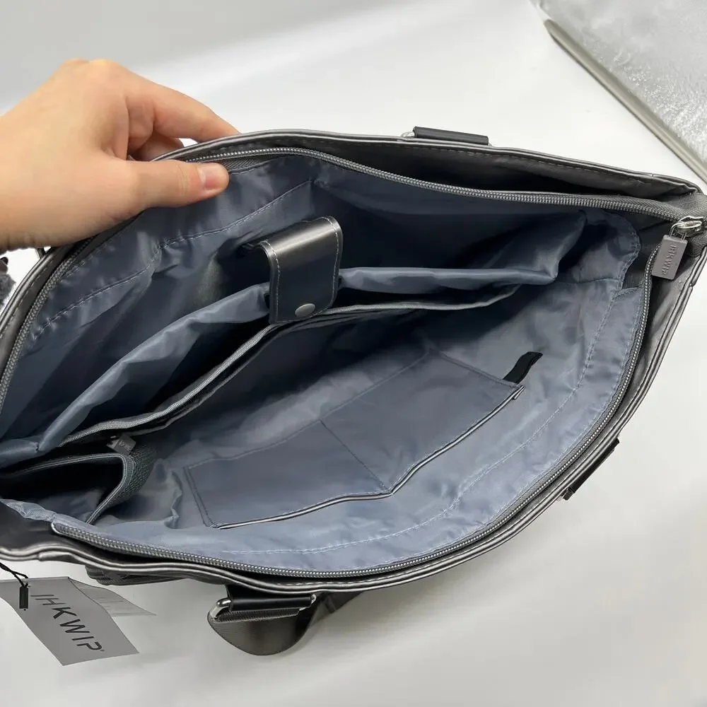 IHKWIP Cargo Catchall Tote Met Stone Grey No Crossbody Strap